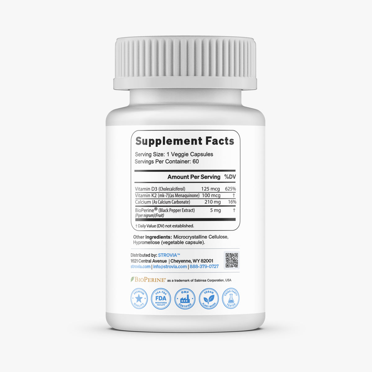 Vitamin D3 + K2