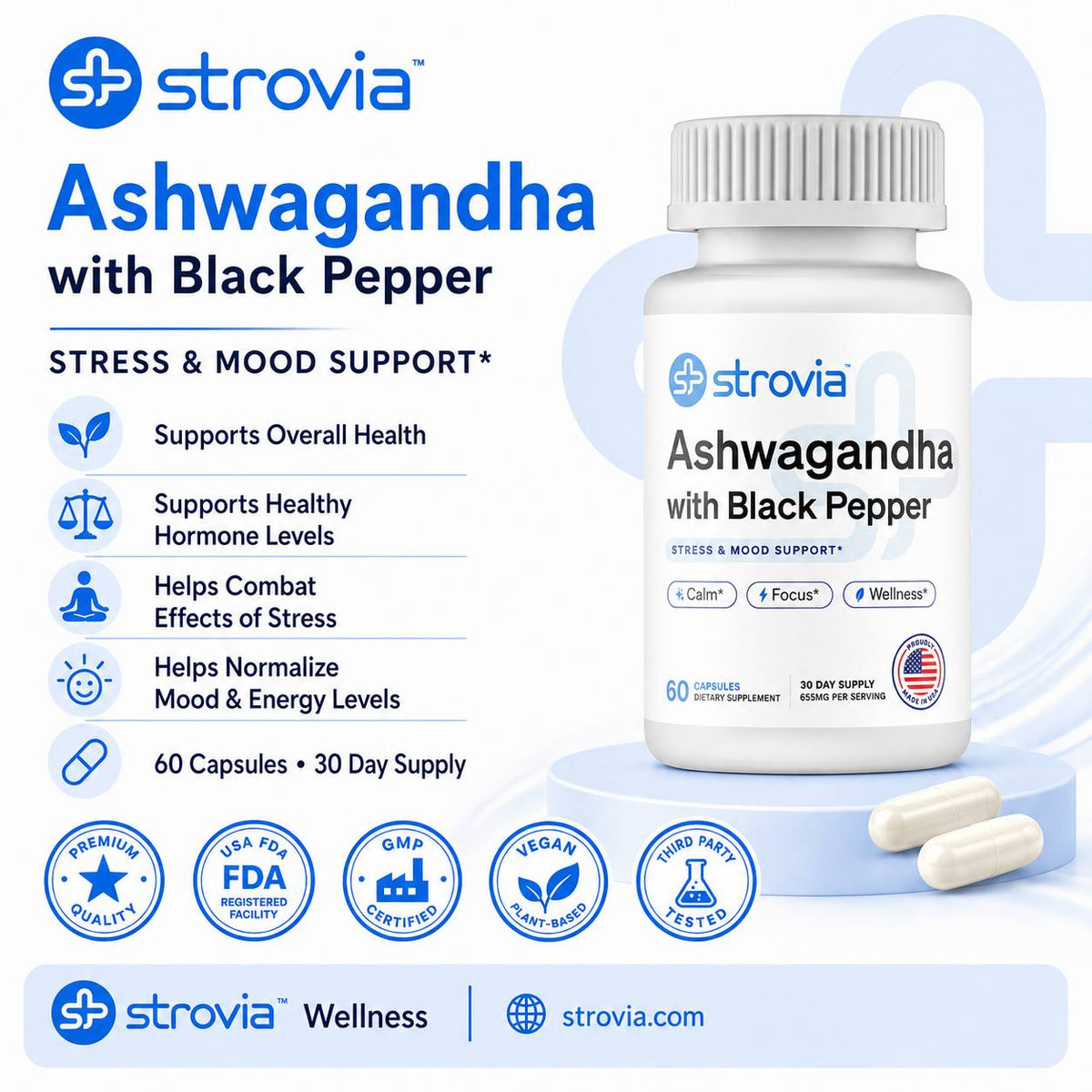 Ashwagandha with Black Pepper